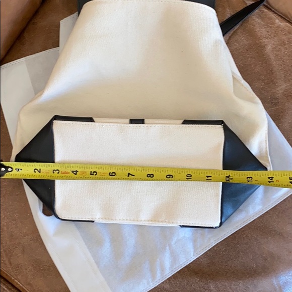 NWOT Deux Lux Canvas faux leather purse/backpack - Picture 7 of 8